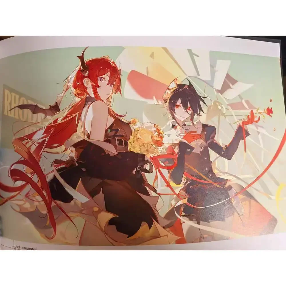 fast us shipping Official Arknights Illustration Collection Vol. 6